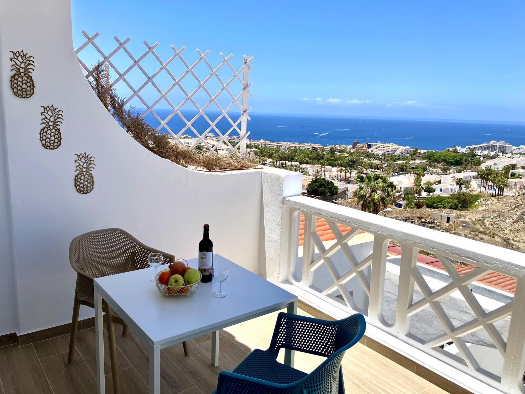 Costa Adeje - Modern Apartment With Terrace Views Of Ocean & Sunset Extérieur photo
